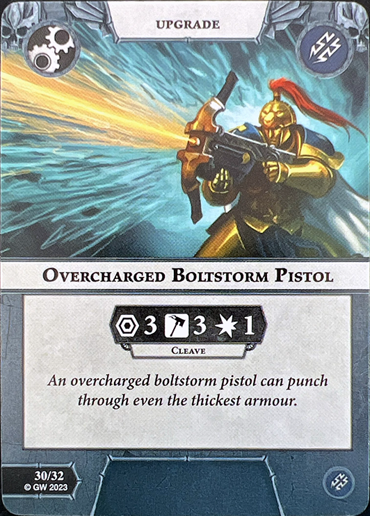Overcharged Boltstorm Pistol